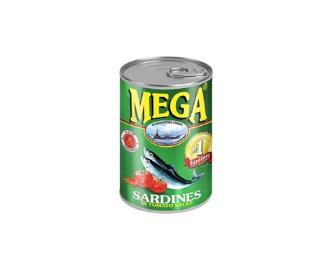 Calories in Sardines In Tomato Sauce from Mega .
